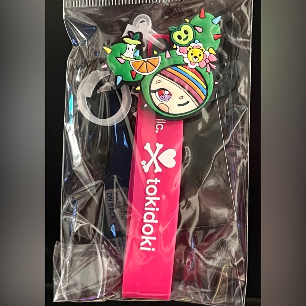 Tokidoki SANDy Cactus Keychain Bag Charm Accessory